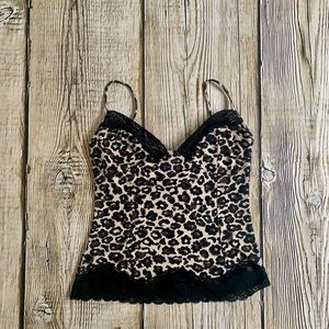 Moda International leopard adjustable tank